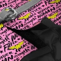 Фото Шлея для собак м'яка WAUDOG Clothes з QR паспортом, малюнок "Диво-жінка в рожевому", XS3, В 32-35 см, С 22-24 см купити за ціною ₴393.00