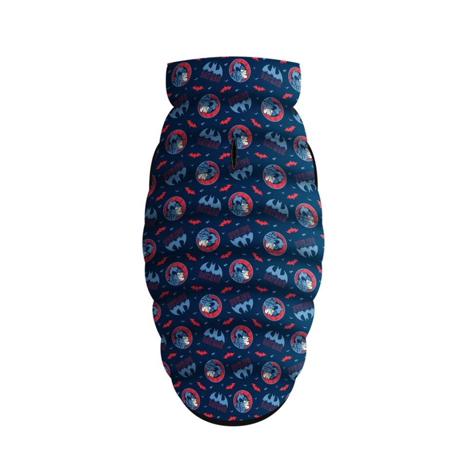 Фото Курточка для собак WAUDOG Clothes з малюнком "Бетмен червоно-блакитний", M47, В 69-73 см, С 41-45 см купити за ціною ₴933.00