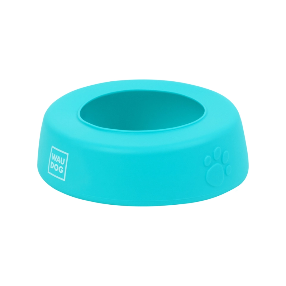 Фото Миска-непроливайка  WAUDOG Silicone, 750 мл блакитний купити за ціною ₴281.00