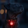Фото Ліхтарик для собак і котів WAUDOG LED, у силіконовому чохлі, що світиться, USB, Д 37 мм купити за ціною ₴301.00