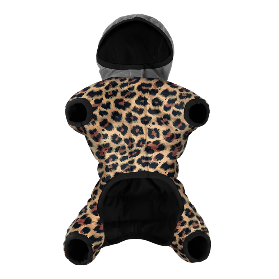 Фото Комбінезон для собак WAUDOG Clothes малюнок "Леопард", S35, В 52-55 см, С 31-36 см купити за ціною ₴1421.00