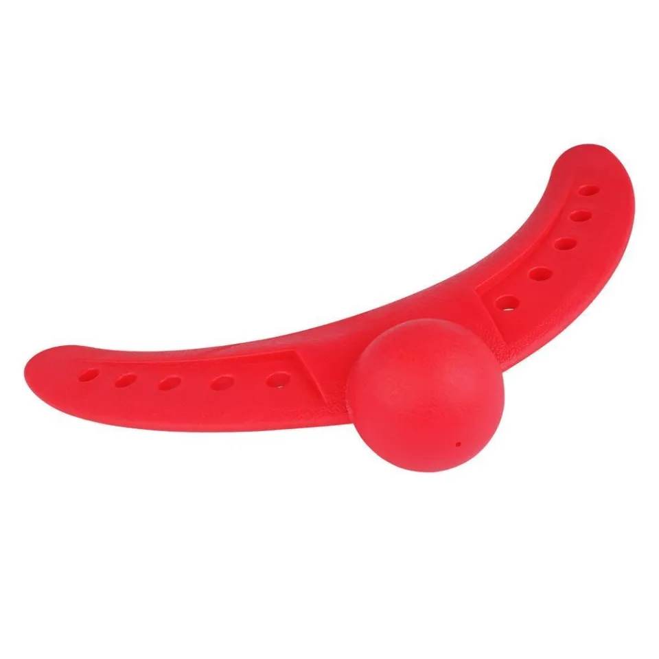 Фото Іграшка для собак для плавання Bronzedog FLOAT Boomerang Бумеранг 26 х 13 см XL Червоний купити за ціною ₴216.00