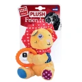 Фото Іграшка для Собак Gigwi Plush Friendz Лев з пищалкою та кільцем (8565) купити за ціною ₴389.00