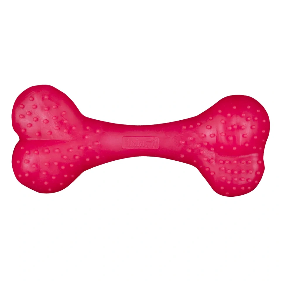 Фото Іграшка для собак AnimAll Fun 88128 Кістка 25 см Коралова купити за ціною ₴288.00