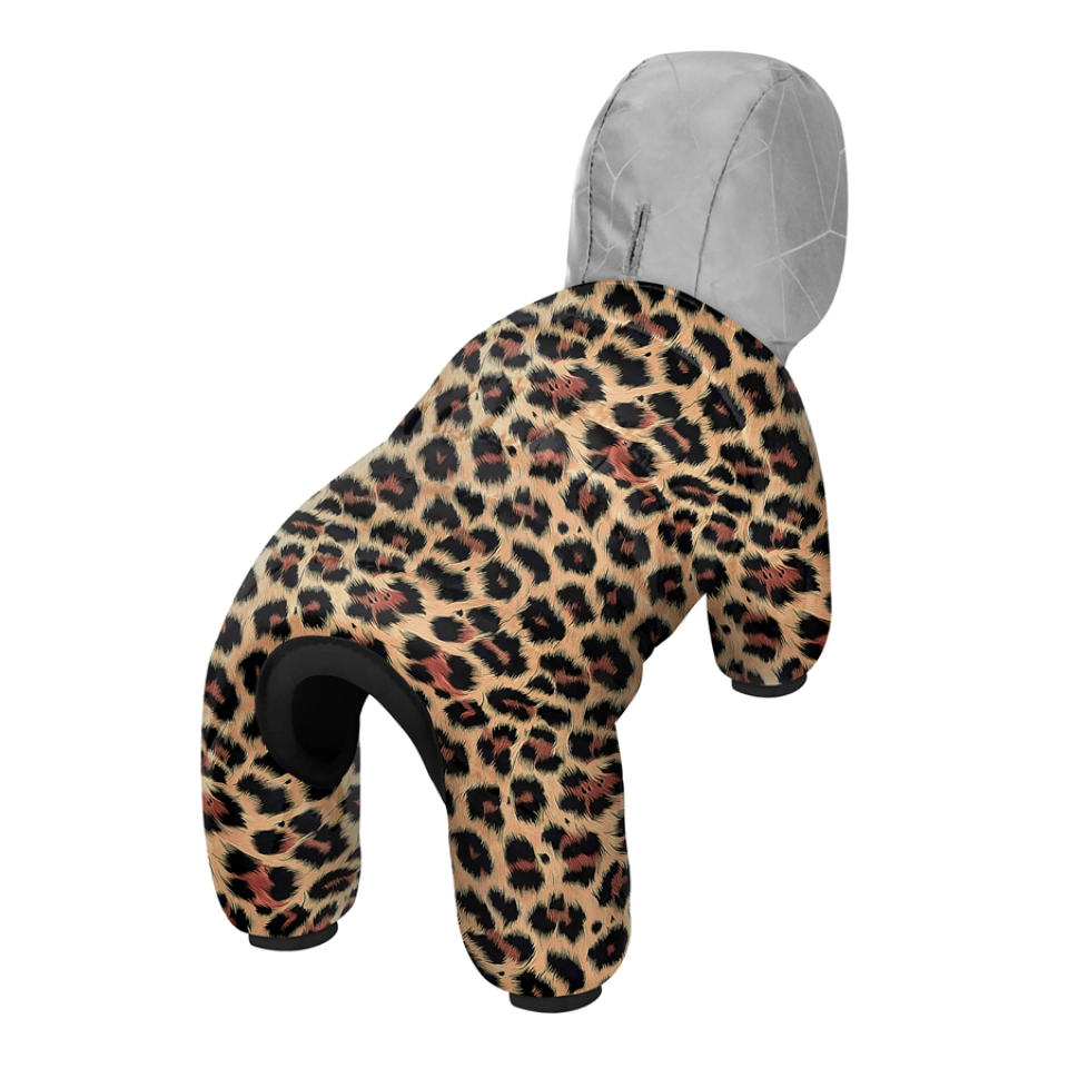 Фото Комбінезон для собак WAUDOG Clothes малюнок "Леопард", XS30, В 40-43 см, С 27-30 см купити за ціною ₴803.25
