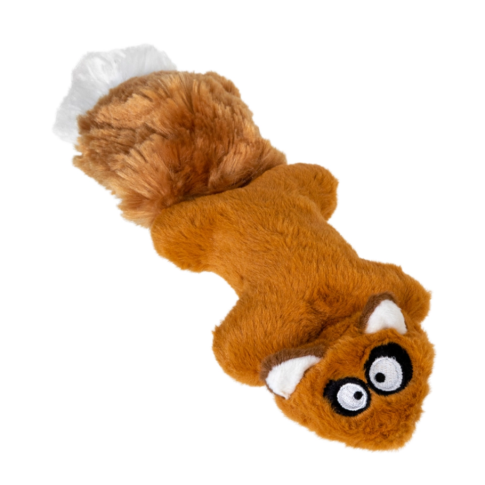 Фото Іграшка для собак Білка з 2-ма пищалками GiGwi Plush, плюш, штучне хутро, гума, 24 см купити за ціною ₴345.00