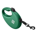 Фото Повідець-рулетка для собак WAUDOG R-leash з контейнером для пакетів, світловідбивна стрічка, L, до 40 кг, 5 м, зелений купити за ціною ₴765.00