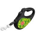 Фото Повідець-рулетка для собак WAUDOG R-leash, малюнок "Авокадо", S, до 15 кг, 5 м, світловідбиваюча стрічка чорний купити за ціною ₴583.76