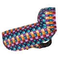 Фото Дощовик для собак Barksi Textile з капюшоном Печворк  L(17558719) купити за ціною ₴818.00