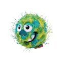Фото Іграшка для Собак Gigwi Crazy Ball Гумовий М'яч з ворсистим покриттям та пищалкою 7 см купити за ціною ₴318.00