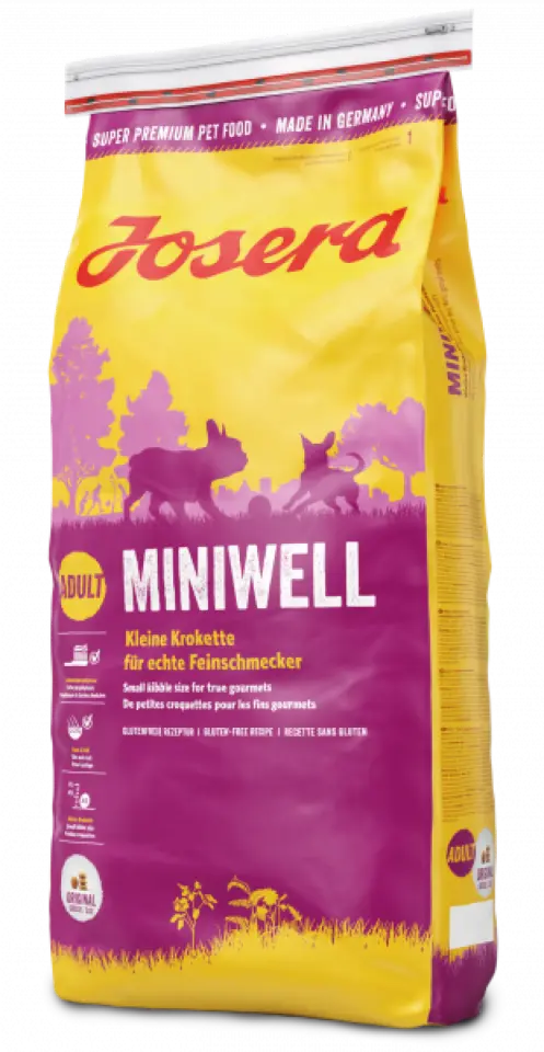 Фото Сухий корм для собак Йозера JOSERA Mini Adult Chicken & Rice (Miniwell) купити за ціною ₴2830.00
