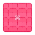 Фото Килимок для пошуку корму WAUDOG Silicone, 205х205х17 мм, рожевий купити за ціною ₴390.00