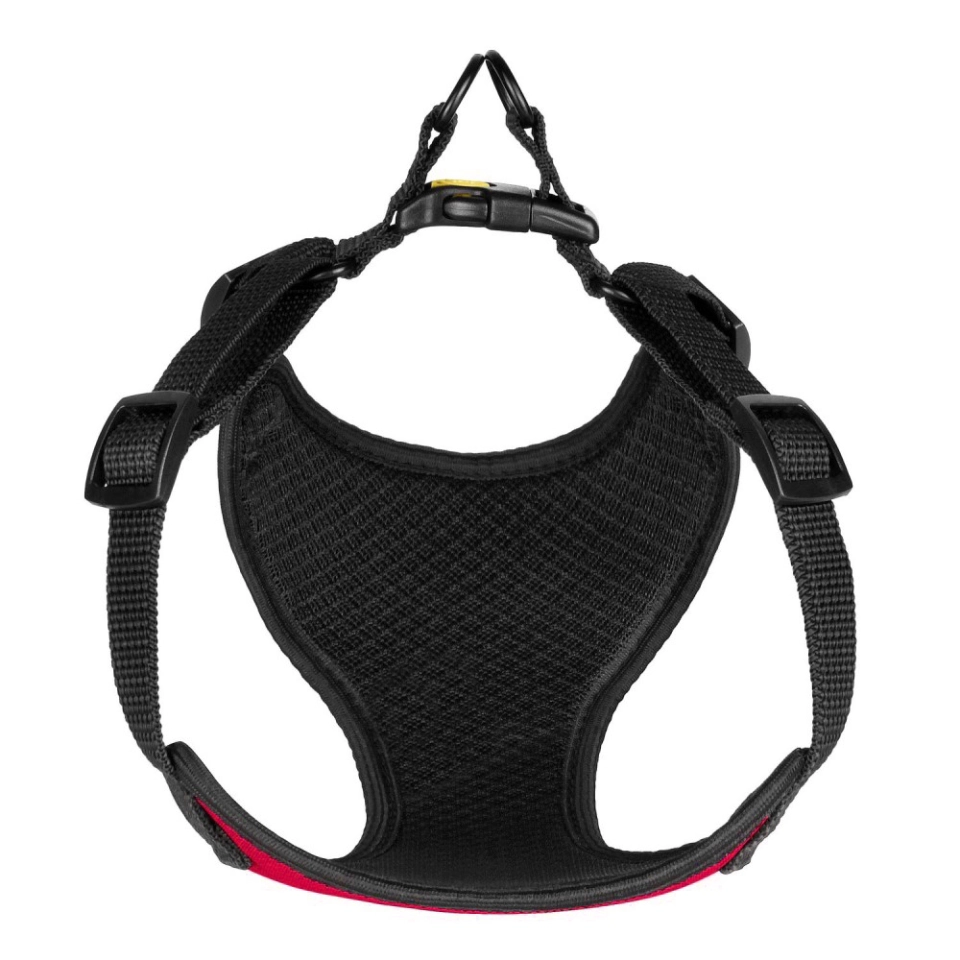 Фото Шлея для Собак Дрібних Порід BronzeDog Sport Неопрен 3D Сітка Червона S купити за ціною ₴438.00