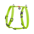 Фото Шлея для собак водостійка анатомічна Н-подібна WAUDOG Waterproof з QR-паспортом, пластикова пряжка-фастекс, М, Ш 20 мм, А 40-66 см, В 50-80 см, салатовий купити за ціною ₴644.00