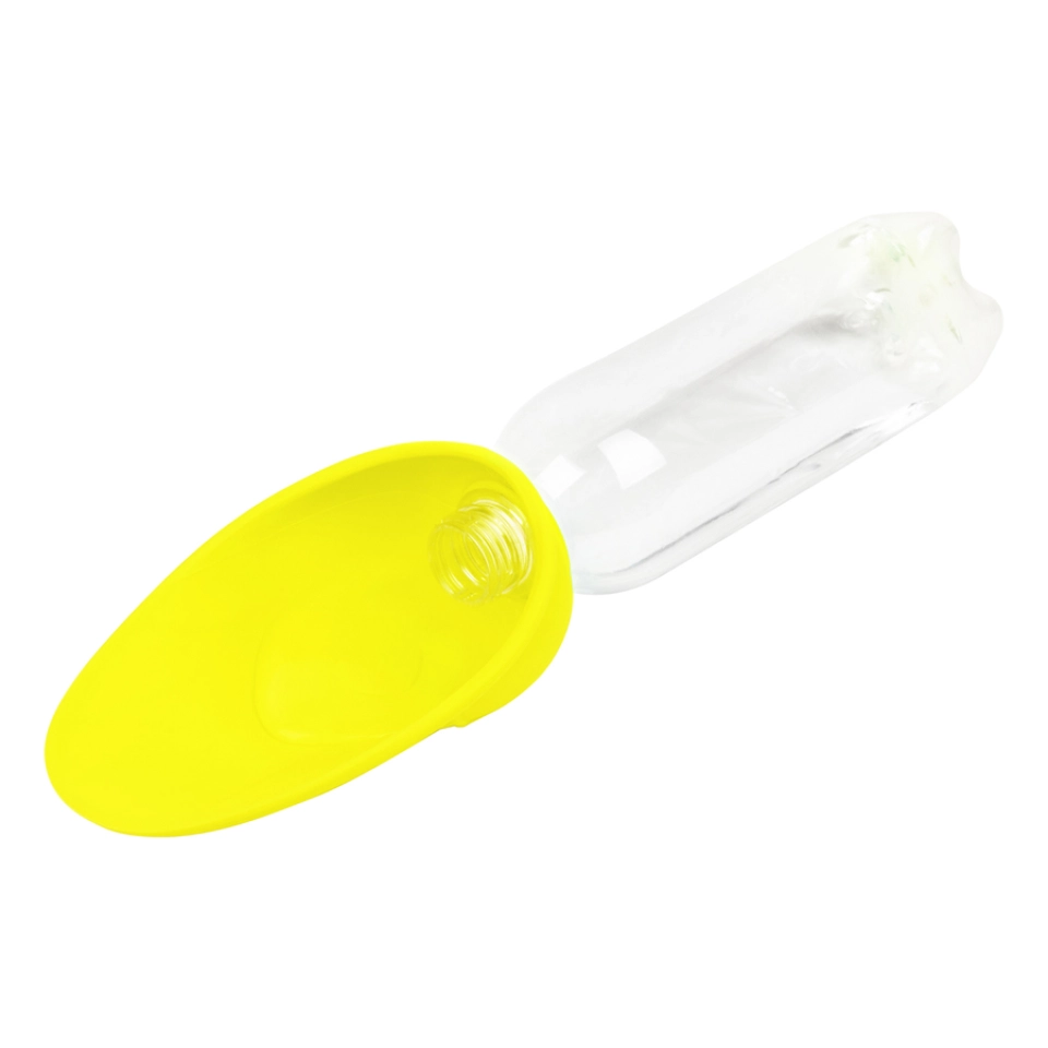 Фото Поїлка-насадка на пляшку WAUDOG Silicone, 165х90 мм жовтий купити за ціною ₴141.00