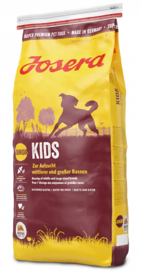 Фото Сухий корм для цуценят та юніорів Йозера JOSERA Kids купити за ціною ₴3263.00