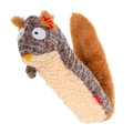 Фото Іграшка для собак Білка з пищалкою GiGwi Plush, текстиль, 29 см купити за ціною ₴443.00