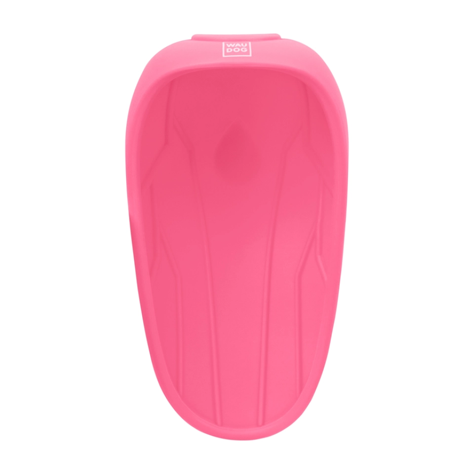 Фото Поїлка-насадка на пляшку WAUDOG Silicone, 165х90 мм рожевий купити за ціною ₴141.00
