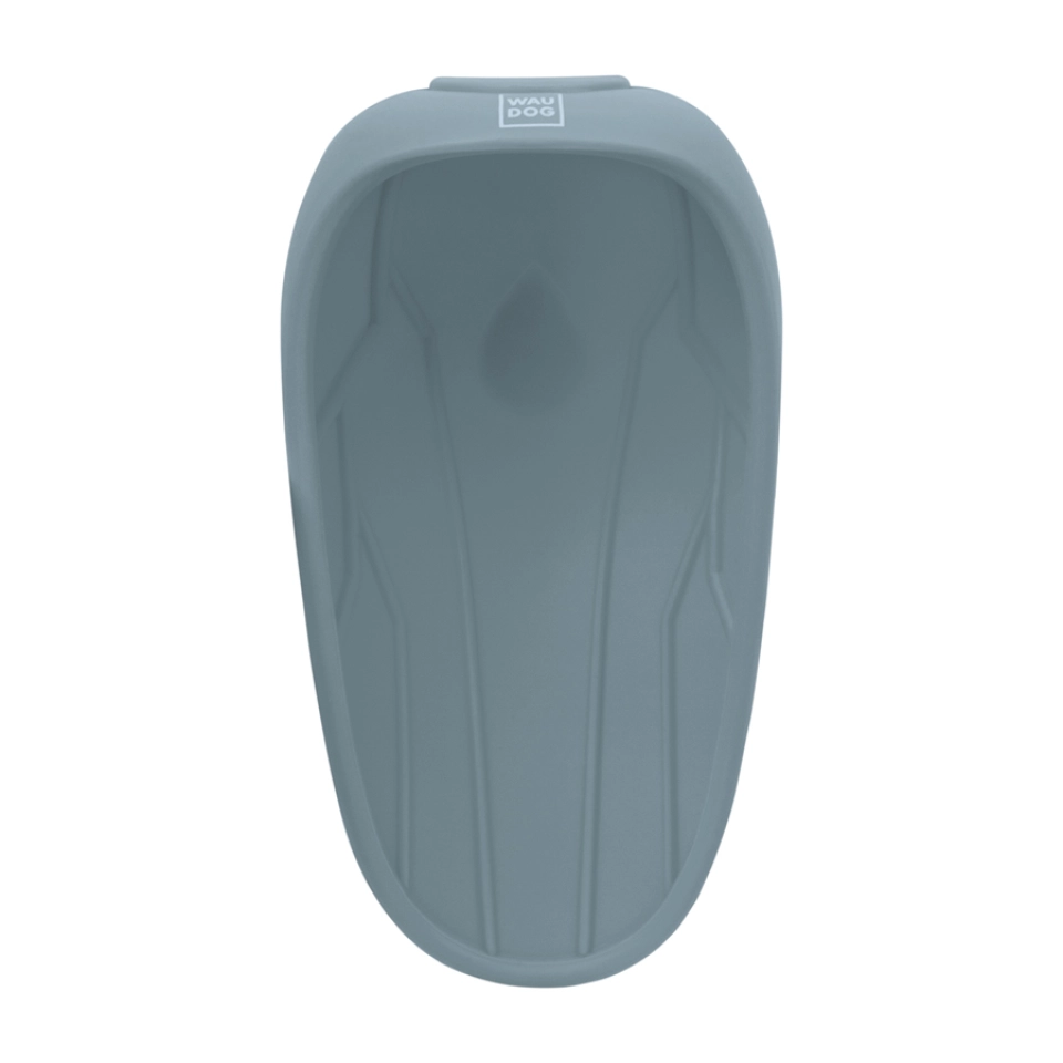 Фото Поїлка-насадка на пляшку WAUDOG Silicone, 165х90 мм сірий купити за ціною ₴141.00