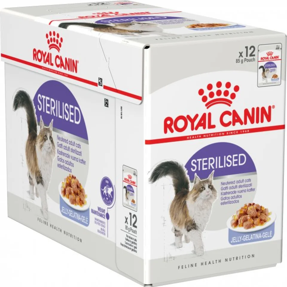 Фото Роял Канін Royal Canin Sterilised in jelly вологий корм для стерилізованих котів в желе купити за ціною ₴55.80
