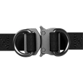 Фото Шлея для собак водостійка WAUDOG Waterproof, c QR паспортом, металічна пряжка-фастекс, Ш 20 мм, Дов 50-80 см чорний купити за ціною ₴936.00
