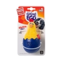 Фото Іграшка для собак Курча-неваляшка з пищалки GiGwi Basic, текстиль, гума, 14 см купити за ціною ₴376.00
