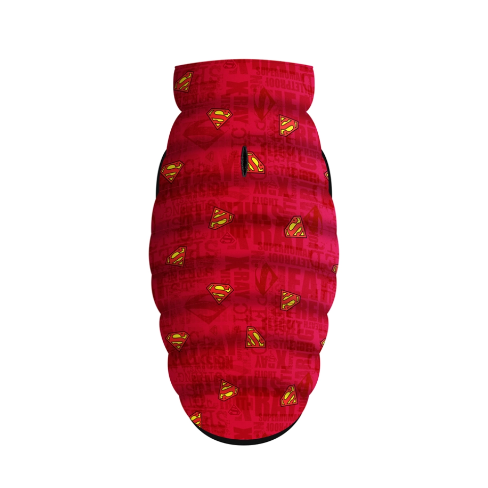 Фото Курточка для собак WAUDOG Clothes з малюнком "Супермен червоний", L55, В 77-80 см, С 50-55 см купити за ціною ₴971.25