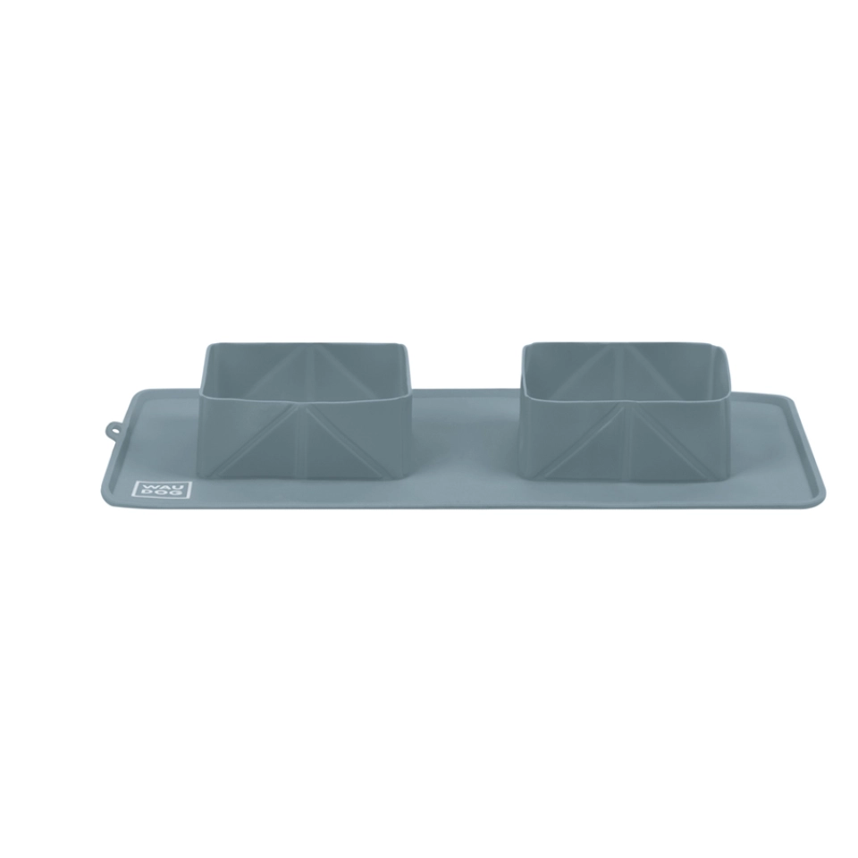 Фото Миска складана WAUDOG Silicone,385х230х50 мм сірий купити за ціною ₴658.00
