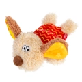 Фото Іграшка для собак Собачка з пищалкою GiGwi Plush, текстиль, пластик, 13 см купити за ціною ₴257.00
