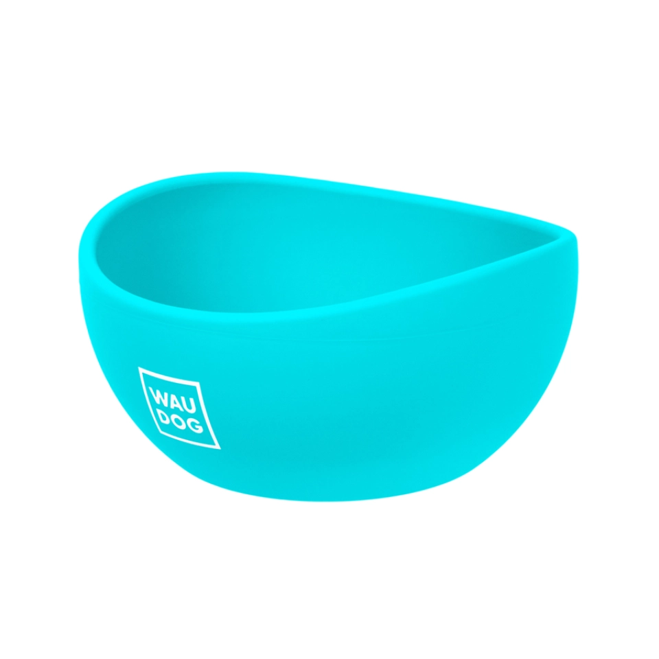 Фото Миска WAUDOG Silicone, 250 мл блакитний купити за ціною ₴479.00