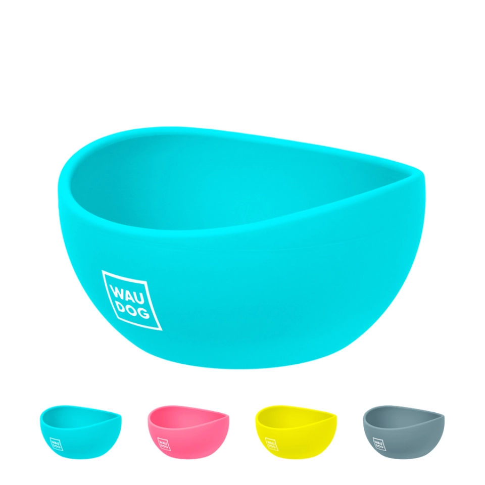 Фото Миска WAUDOG Silicone, 250 мл блакитний купити за ціною ₴479.00