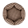 Фото Лежак для Тварин BronzeDog Comfort Круглий Коричневий  M(1222108) купити за ціною ₴592.20