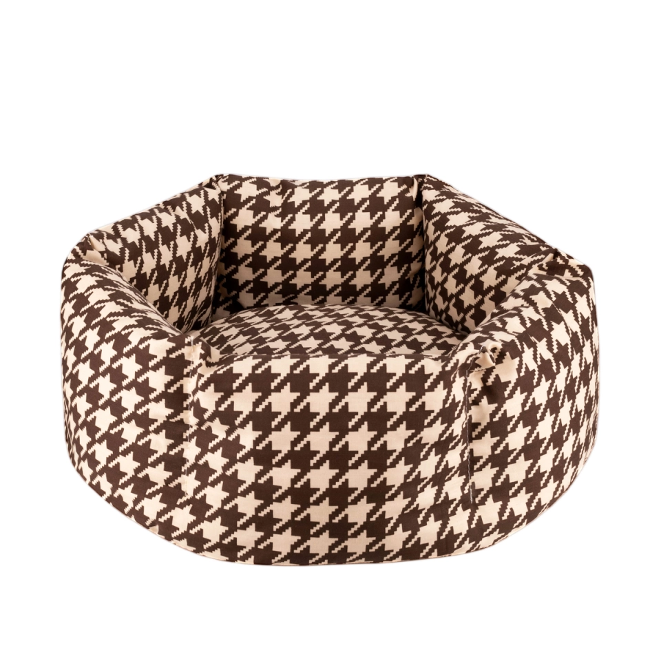Фото Лежак для Тварин BronzeDog Comfort Круглий Коричневий  M(1222108) купити за ціною ₴592.20