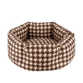 Фото Лежак для Тварин BronzeDog Comfort Круглий Коричневий  M(1222108) купити за ціною ₴592.20
