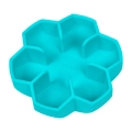 Фото Миска для повільного харчування WAUDOG Silicone, 750 мл, блакитний купити за ціною ₴650.00