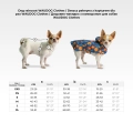 Фото Дощовик-накидка з капюшоном для собак WAUDOG Clothes, малюнок "Леопард", XS, А 26-29 см, B 32-41 см, С 21-26 см купити за ціною ₴407.00