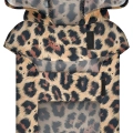 Фото Дощовик-накидка з капюшоном для собак WAUDOG Clothes, малюнок "Леопард", XS, А 26-29 см, B 32-41 см, С 21-26 см купити за ціною ₴407.00