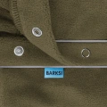 Фото Флісова кофта для собак TM Barksi Textile Оливковий/Чорний  2XS(215125) купити за ціною ₴422.00