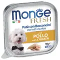 Фото Корм вологий для собак Монж Monge Dog FRESH з куркою купити за ціною ₴53.00