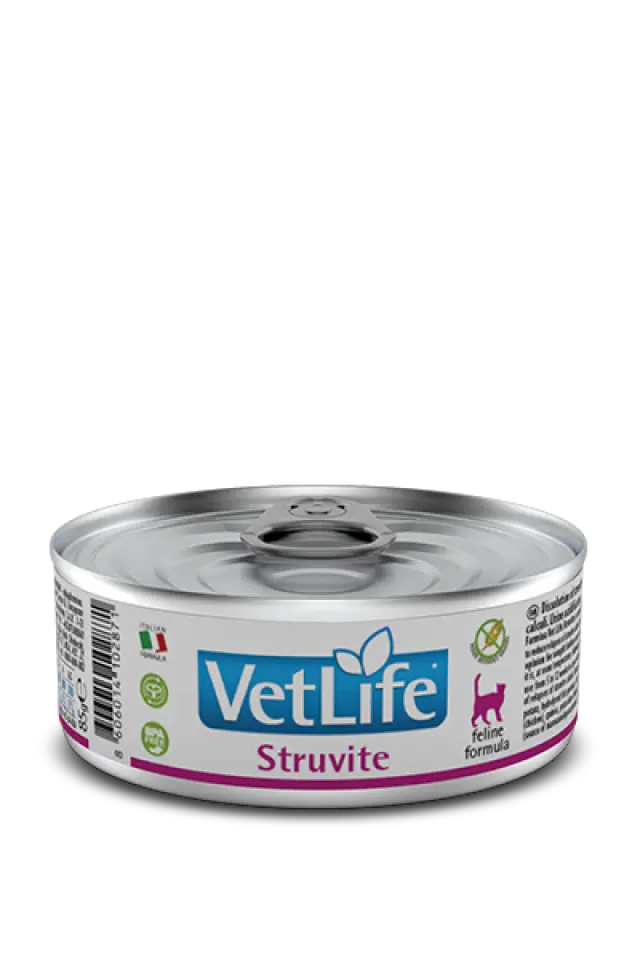 Фото Корм вологий для котів Фарміна Vet Life Struvite для розчинення струвітних уролітів купити за ціною ₴114.00
