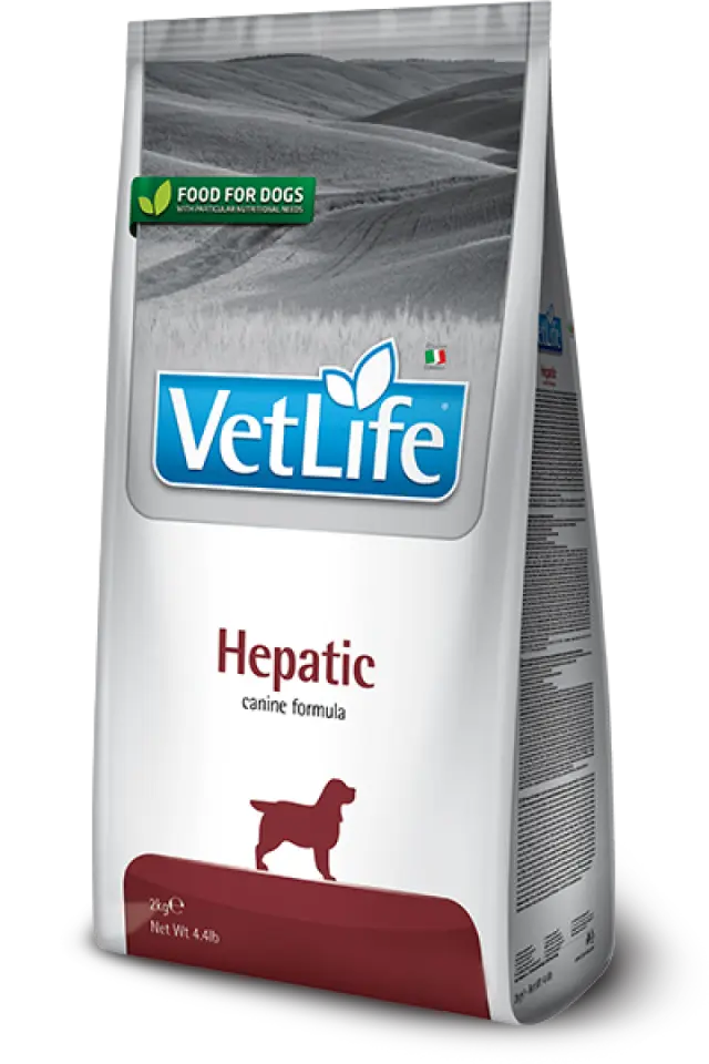 Фото Корм для собак Фарміна Vet Life Hepatic при хронічній печінковій недостатності купити за ціною ₴1224.00