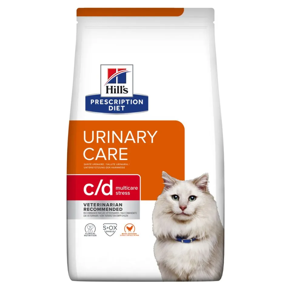 Фото Сухий корм для котів Hill’s Prescription Diet c/d Stress, з куркою купити за ціною ₴1102.29