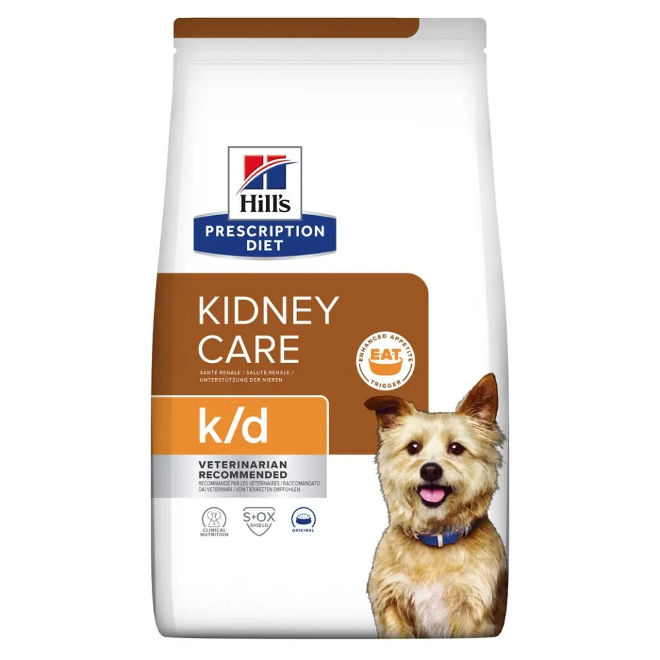 Фото Hill's Prescription Diet k/d Сухий корм для собак для підтримання функції нирок, 12 кг купити за ціною ₴6288.36
