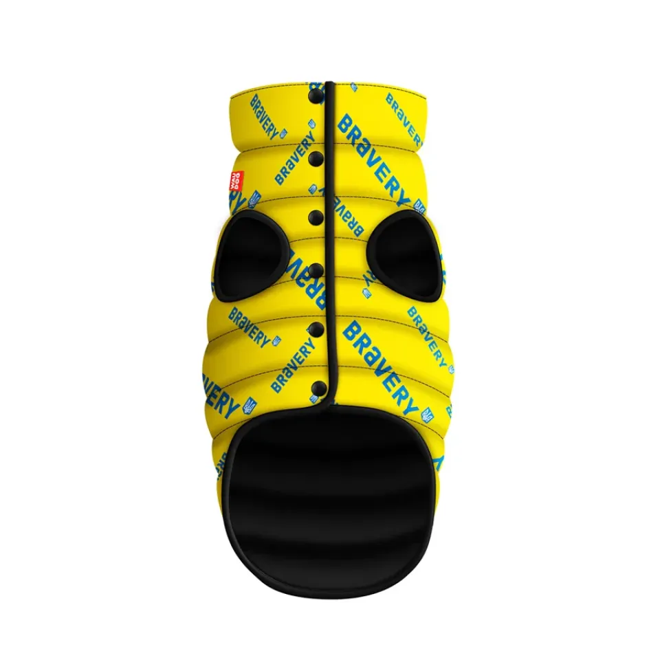 Фото Курточка для собак WAUDOG Clothes малюнок "Сміливість", XS25, В 37-40 см, С 24-27 см купити за ціною ₴598.00