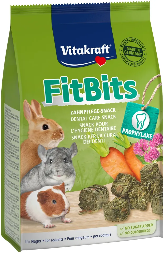 Фото Ласощі для зточування зубів Vitakraft Fit Bits, 500г купити за ціною ₴550.00