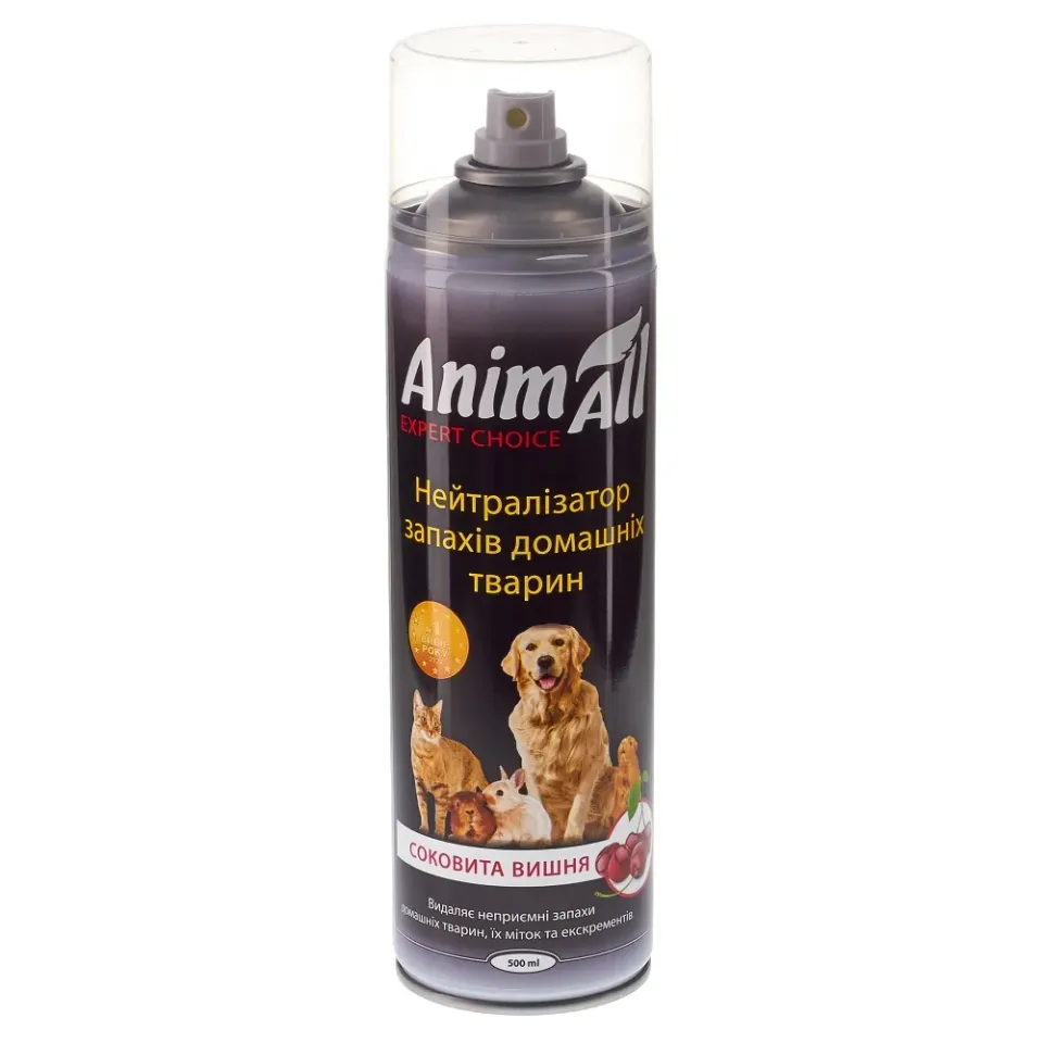 Фото AnimAll (Анімалл) Нейтралізатор запаху домашніх тварин "Соковита вишня" купити за ціною ₴242.00