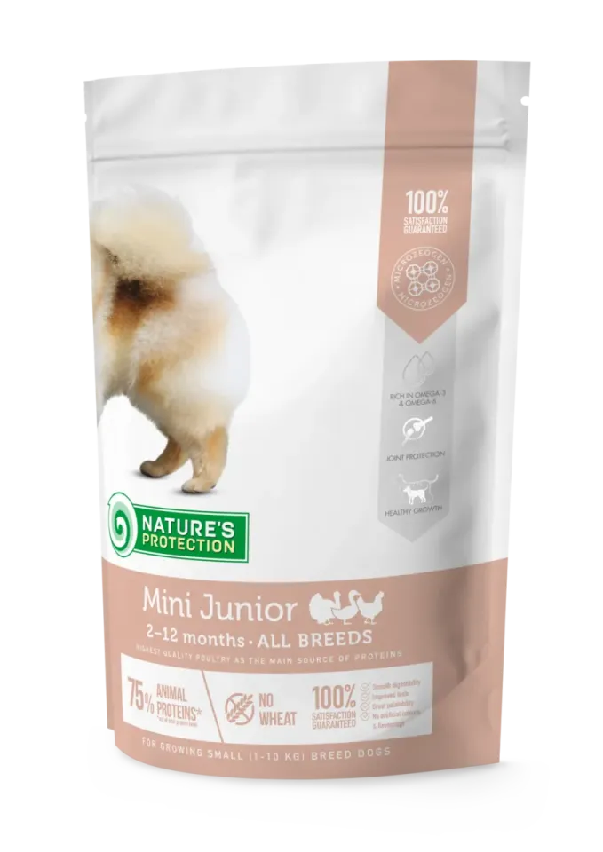 Фото Сухий корм для цуценят малих порід Mini Junior Small Breeds купити за ціною ₴293.00