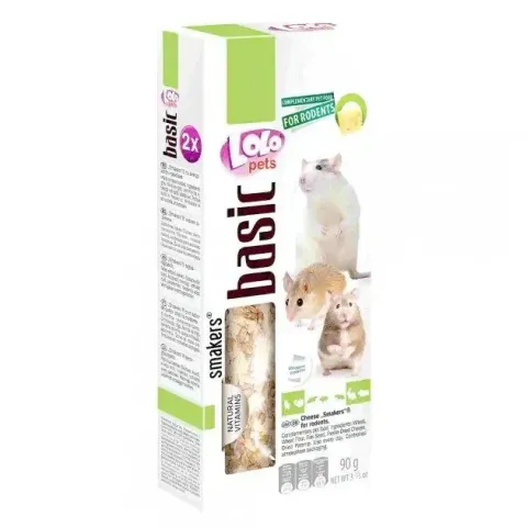 Лоло Петс Lolo Pets колосок для гризунів з сиром (2 шт. в упаковці) купити за ціною ₴136.00