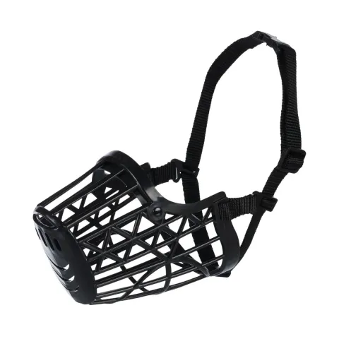 Намордник Trixie пластиковий S 17 см (чорний) купити за ціною ₴179.00