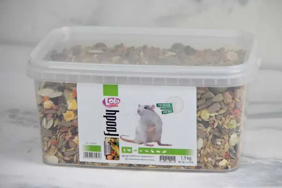 Фото Лоло Петс LoloPets Повнораціонний корм для декоративних щурів купити за ціною ₴583.00